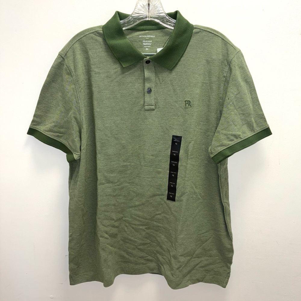 Banana Republic Slim Fit Pique Polo Size XL